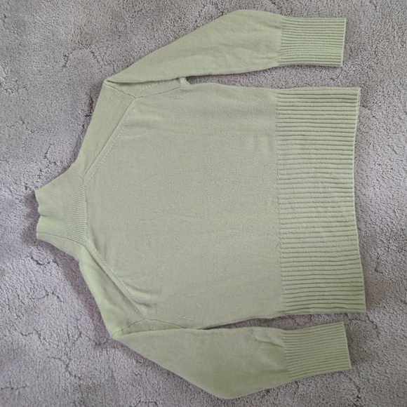 Everlane The Cashmere Oversized Turtleneck Seafoam Green - Picture 10 of 10